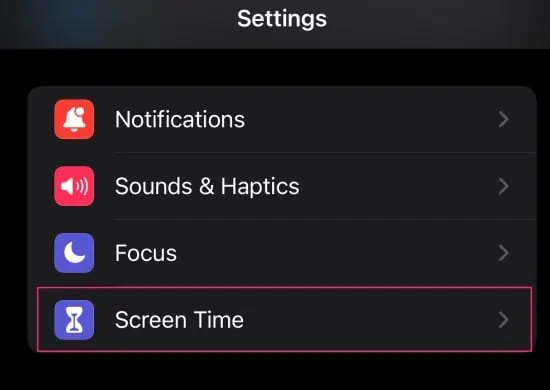 Screen-Time-option-in-iPHONE&ndash;e1653752064651