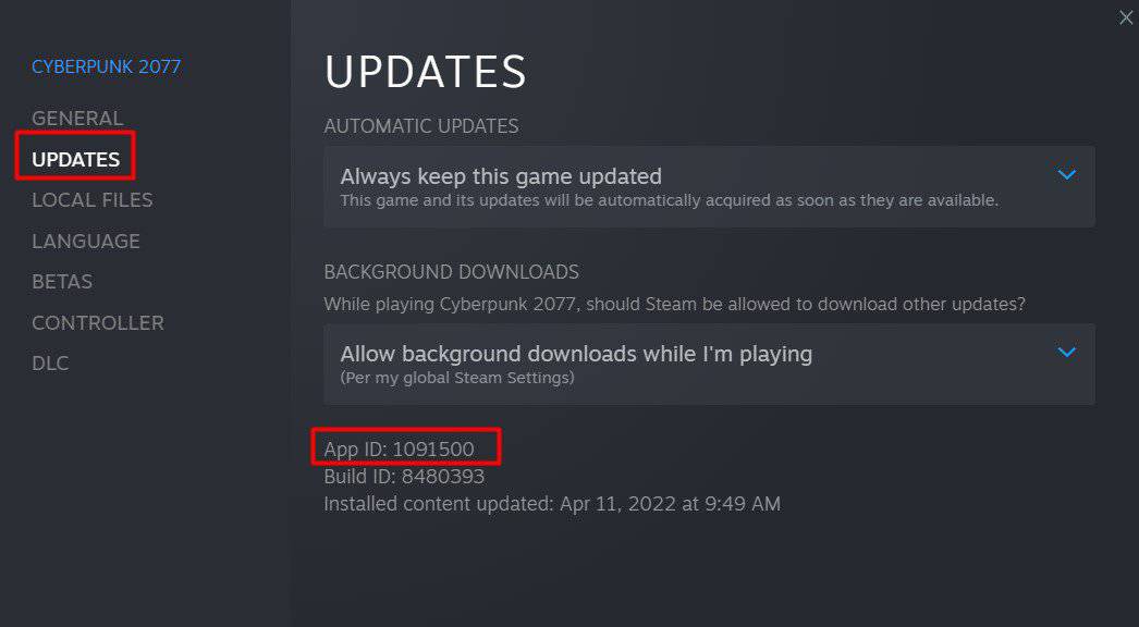 SteamAppID