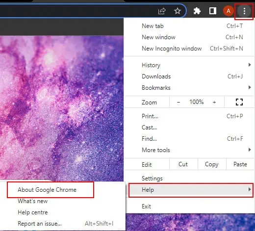 How to Fix "System Error 5 Has Occurred Access Denied" Error 32 chrome-three-dots-help-about