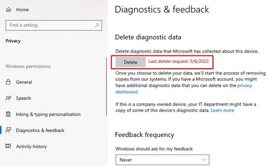 delete-diagnostic-data