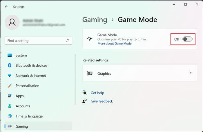 disable-gaming-mode