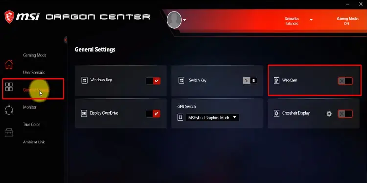 enable-camera-dragon-center