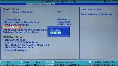 enable-secure-boot