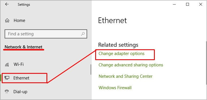 ethernet-change-adapter-options