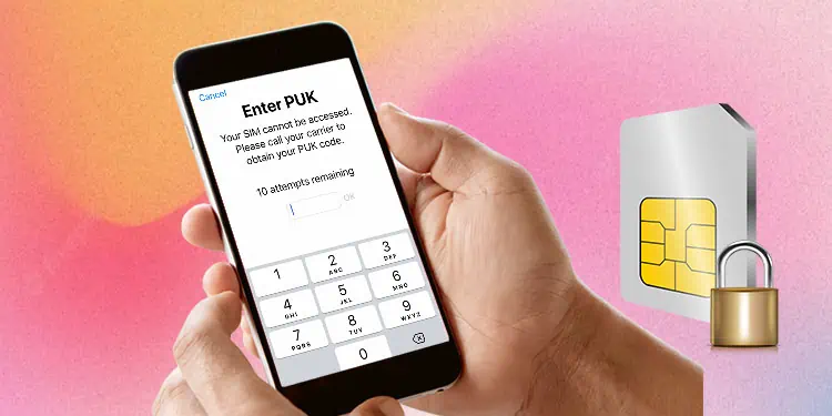 How to Find PUK Code on SIM Card