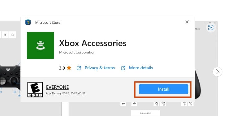 install xbox accesories