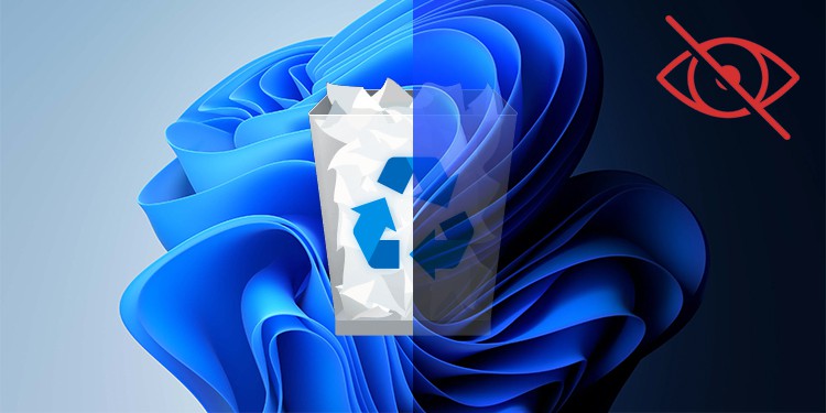 remove recycle bin from desktop windows 11