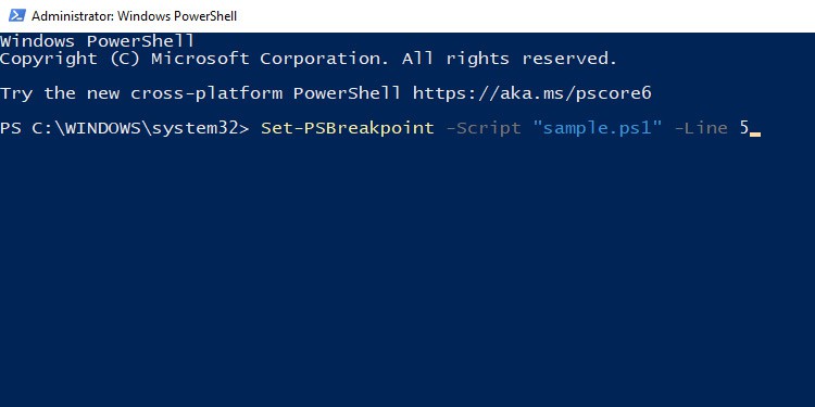 How To Pause PowerShell (Step-By-Step Guidelines) 7 set-psbreakpoint-powershell-pause