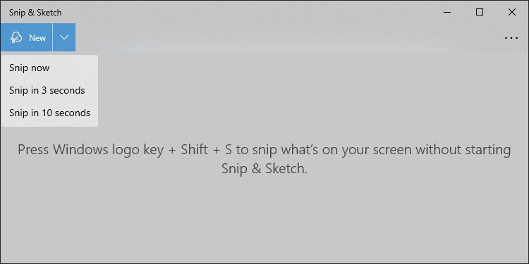 How to Use Snip & Sketch to Take Screenshots in Windows 1 snip sketch new
