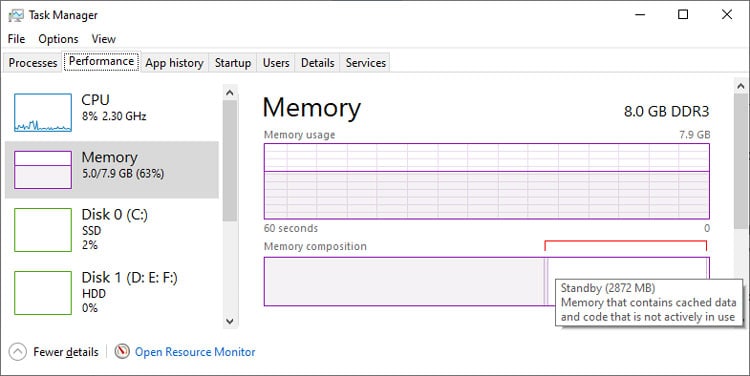 standby-memory