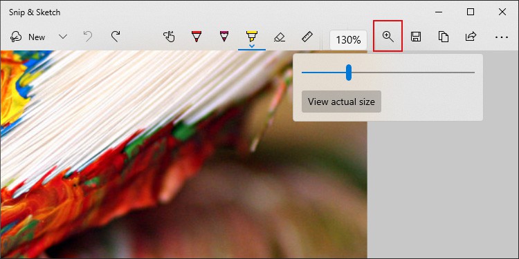 How to Use Snip & Sketch to Take Screenshots in Windows 7 zoom snip sketch