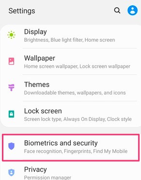 Biometrics and Security