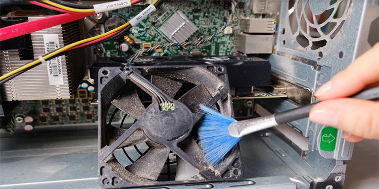cleaning GPU Fan
