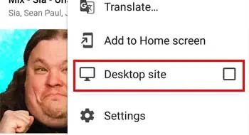 Desktop-site