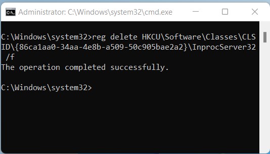 EnableShowMoreOptionsCommandPrompt