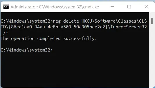 EnableShowMoreOptionsCommandPrompt