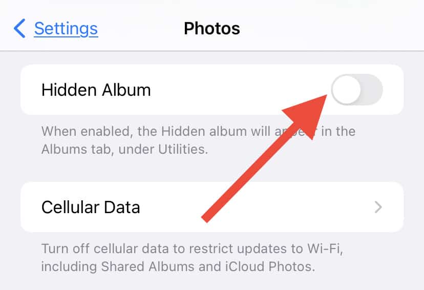 How To Put A Password On Hidden Photos  - 81