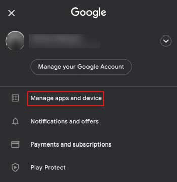 Manage Apps and devices