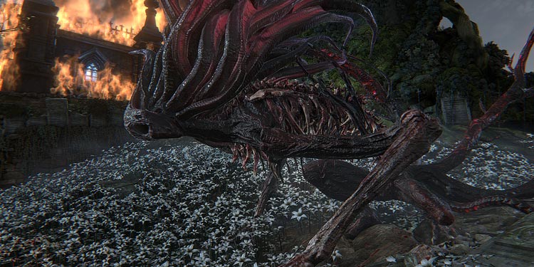 Every Bloodborne Boss in Order 17 Moon-Presence
