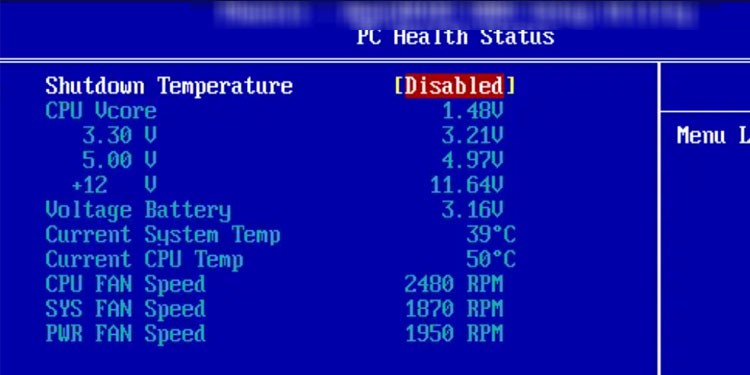 pc health status