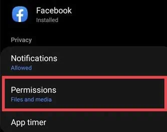 Permissions