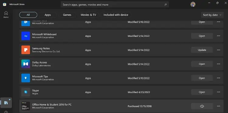 Previously-downloaded-apps