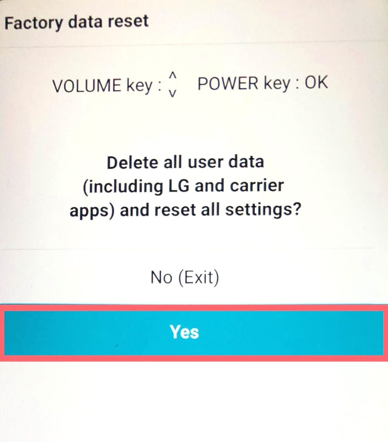How To Factory Reset Android Without A Password - 74