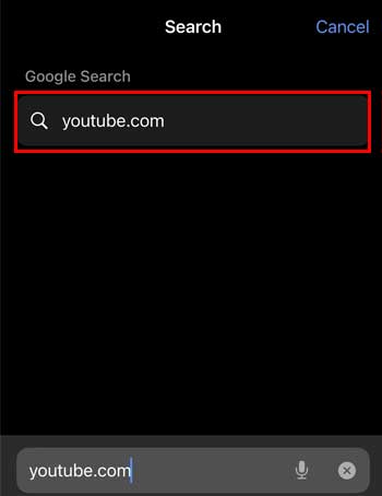 Search-youtube