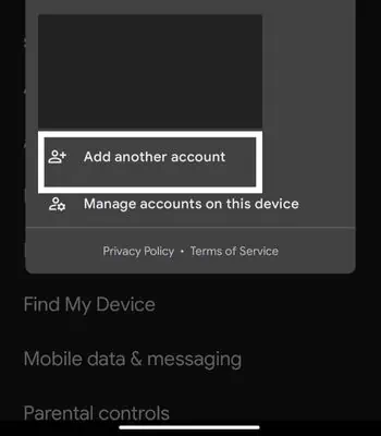 Tap-on-your-profile.-Then-click-on-Add-another-account-and-fill-in-your-login-information