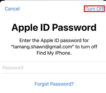 Turn-off