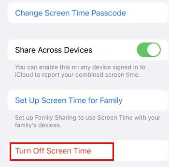 Screen Time Passcode Not Working? Here’s How to Fix It 26 Turn-screen-of