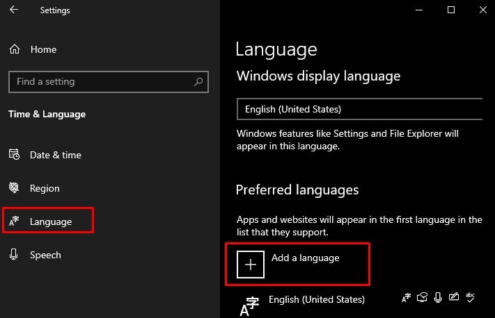 add a language