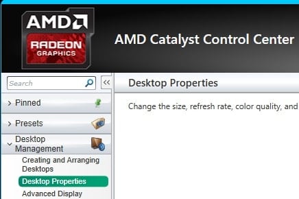 amd-controller-desktop-properties
