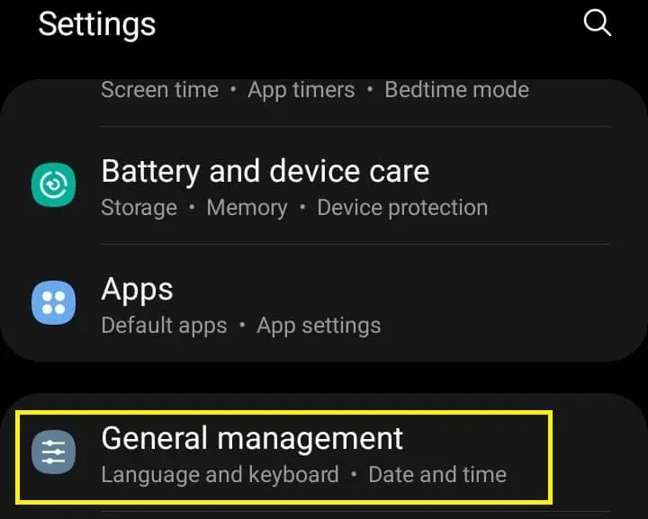 android-general-management