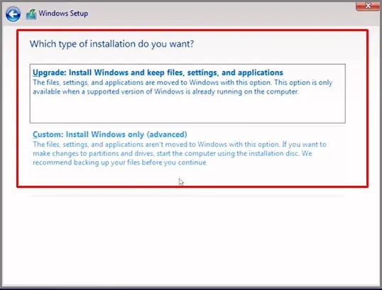 choose-type-of-windows-11-installation