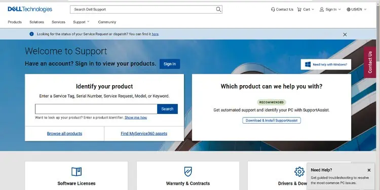 dell-support-site