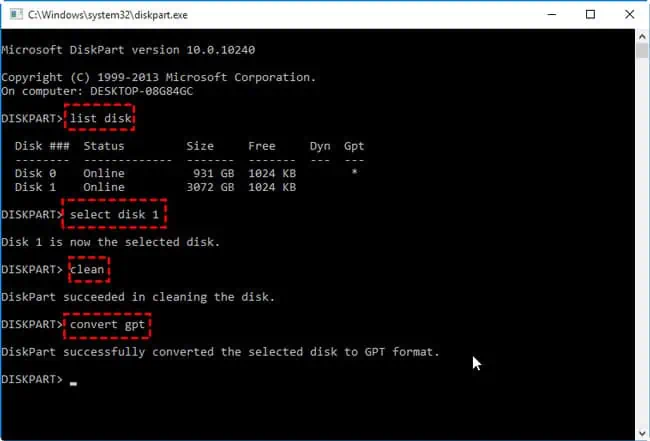 diskpart-convert-gpt