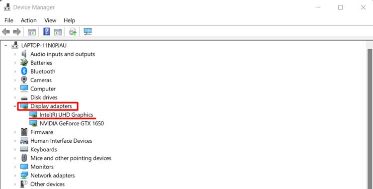 display-adapter-device-manager