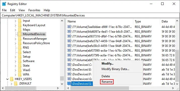 How To Change A Drive Letter On Windows 10 Or 11 10 dosdevices-rename
