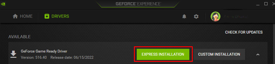 express installation