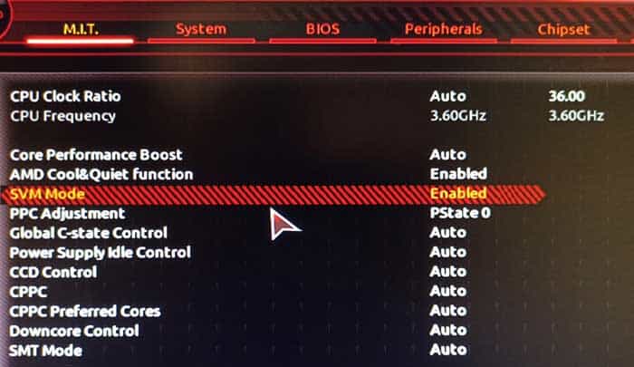  Solved  AMD V Is Disabled In The BIOS Error - 9