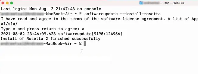 install-of-rosetta-2-finished-succesfully