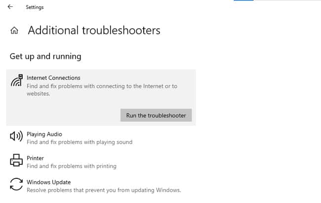 internet-connections-troubleshooter