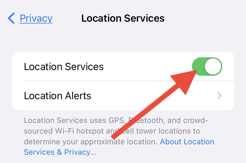 Fix: No Location Found or Location Not Available on iPhone