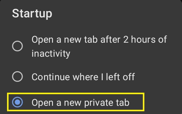 mobile-open-a-new-private-tab