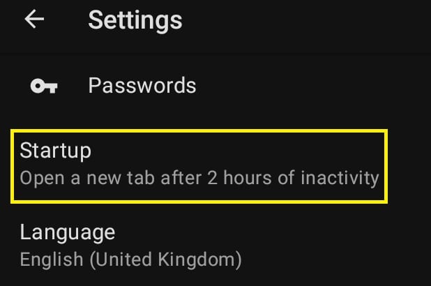 mobile-settings-choose-startup