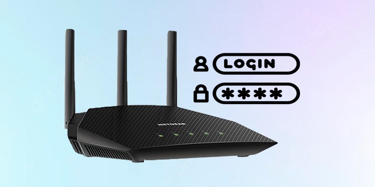 netgear router password not working
