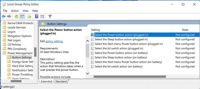 How To Change Windows 11 Power Button Settings - 96