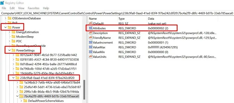 power-settings-registry-editor