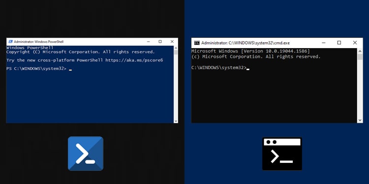 powershell vs cmd